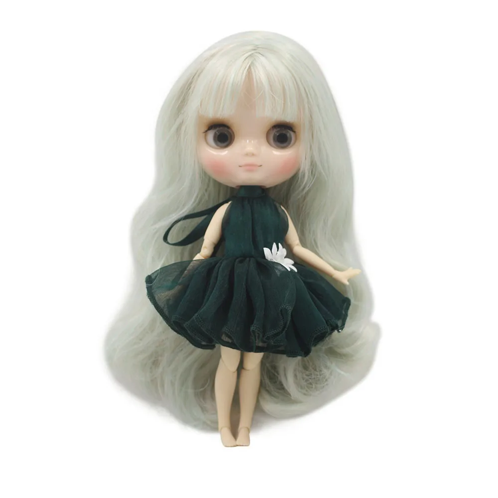 DBS middie blyth doll 20cm 1/8 BJD joint body matte face glossy face colorful long short hair with hand gestures