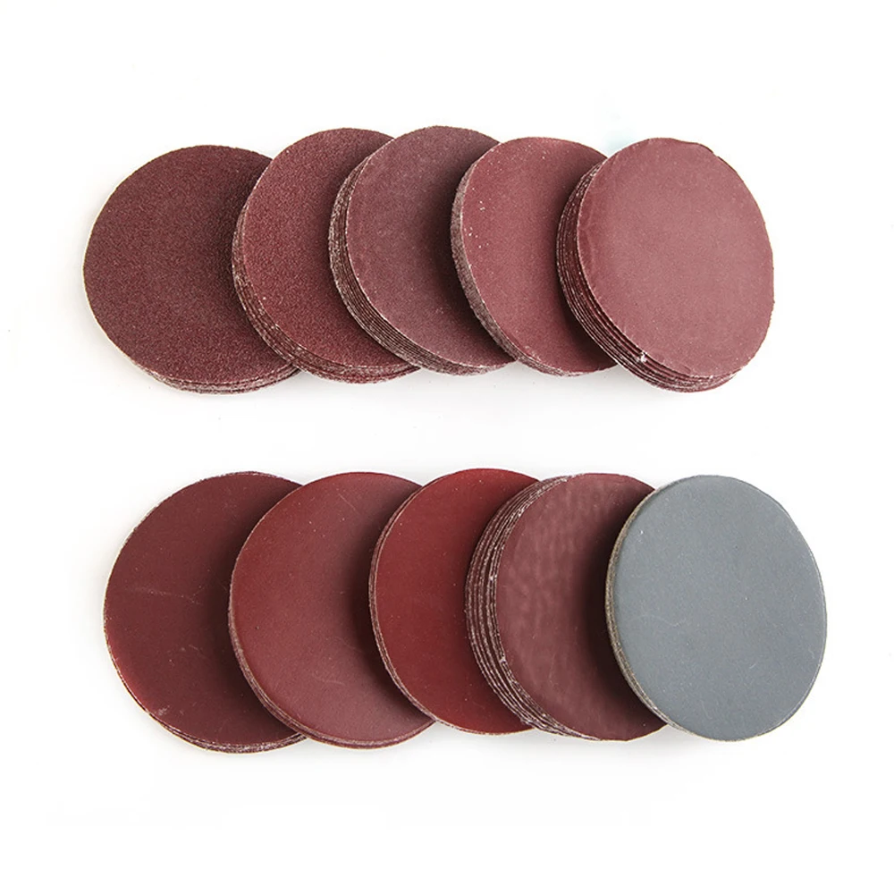 Papel de lixa redondo 50mm, papel de lixa com formato redondo e 2 polegadas