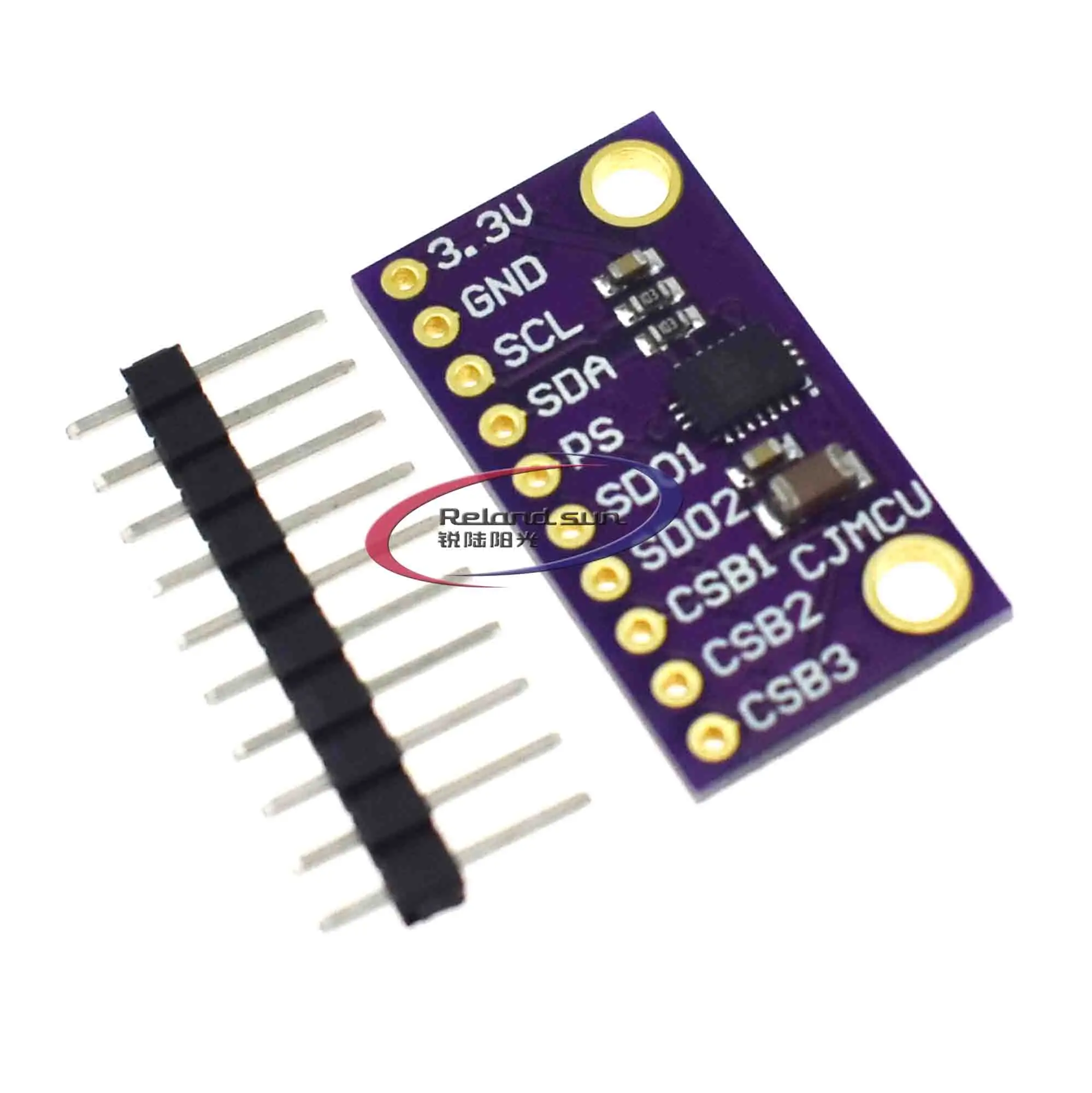 Alternative 9DoF BMX055 IMU SPI high precision integrated 9 axis attitude sensor MPU9250 / I2C