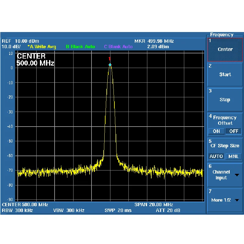 ADF4355 Module Touch Color Screen Sweep RF Signal Source VCO Microwave Frequency Synthesizer PLL 250M-6.8G