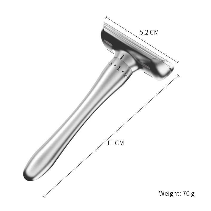 الحلاقة السلامة قابل للتعديل مع غطاء مغناطيسي 1 الحلاقة و 5 شفرات #2
