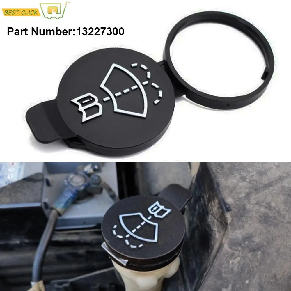 Car Windshield Wiper Washer Fluid Reservoir Tank Bottle Cap Cover 13227300 Fit for Chevrolet Buick GMC Cadillac Vauxhal