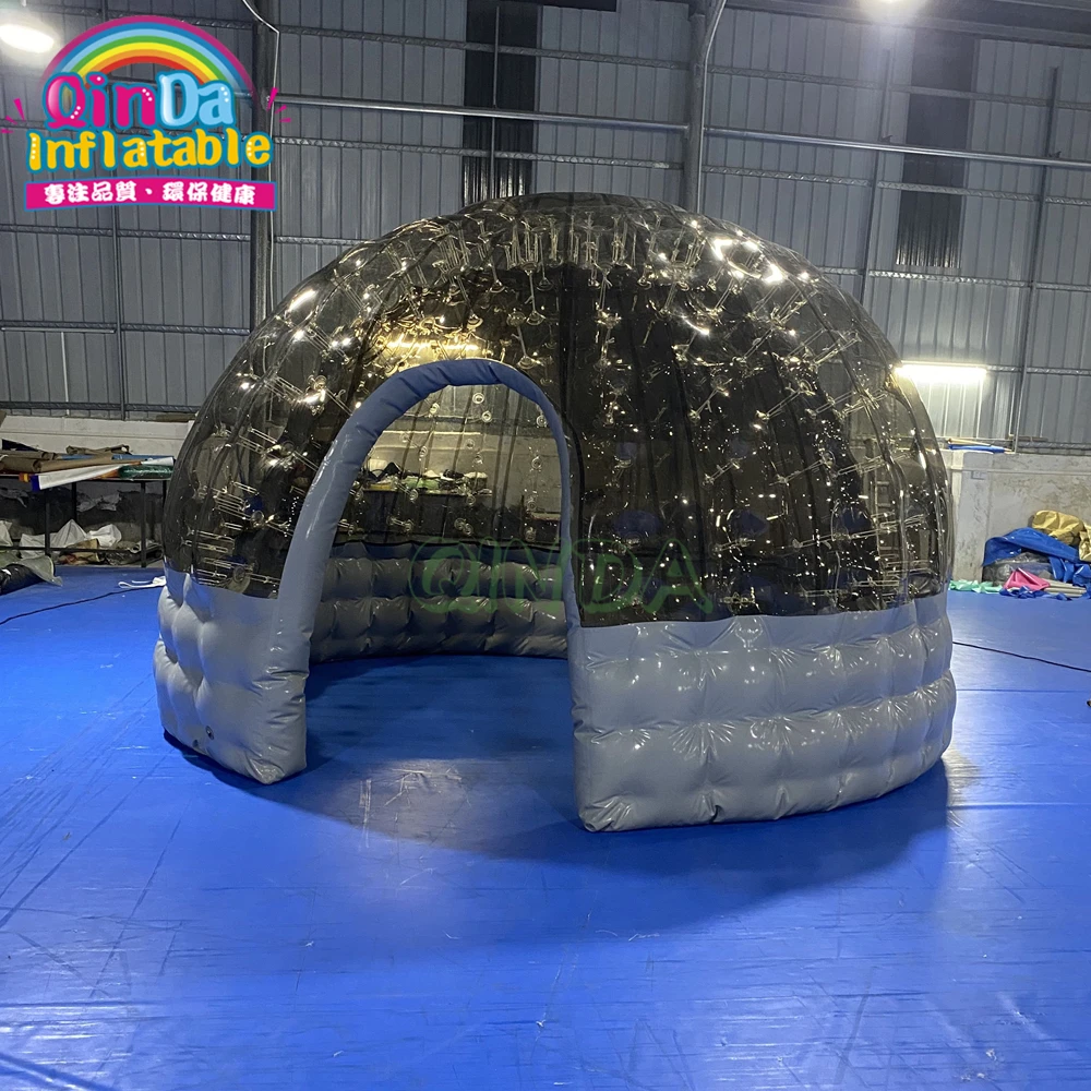 Outdoor Camping Transparent Bubble Tent Winter Spa Cover Igloo Dome