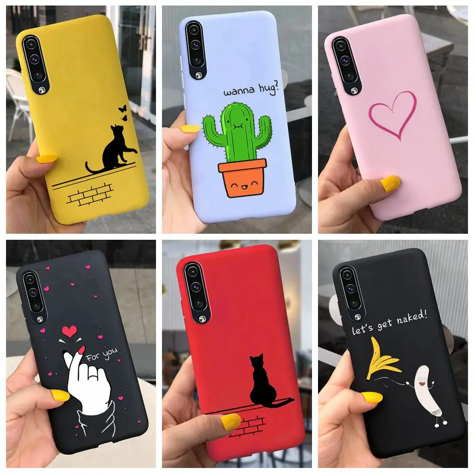 Phone Case For Samsung Galaxy A70 Cover Shockproof Coque on Samsung A50 A50s A30s 2019 Case Soft TPU Back Cover A 70 A 50 Bumper