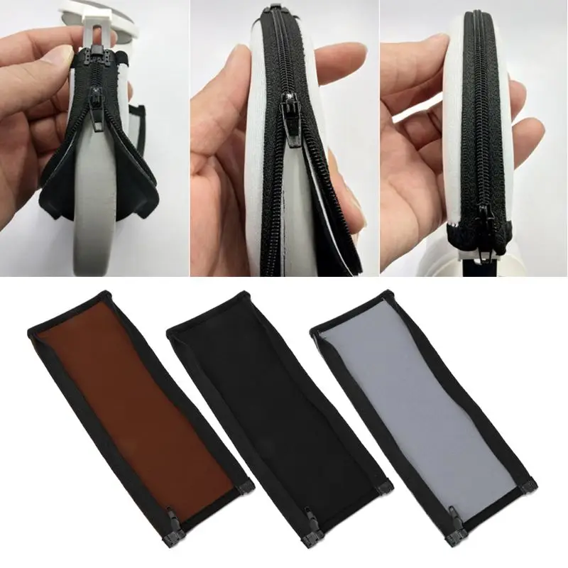 교체 헤드 밴드 쿠션 스탠드 패드 오디오 테크니카 ATH m40x ATH-M40 MSR7 M20X M30X t50rp ATH M 용 헤드폰 보호대 커버