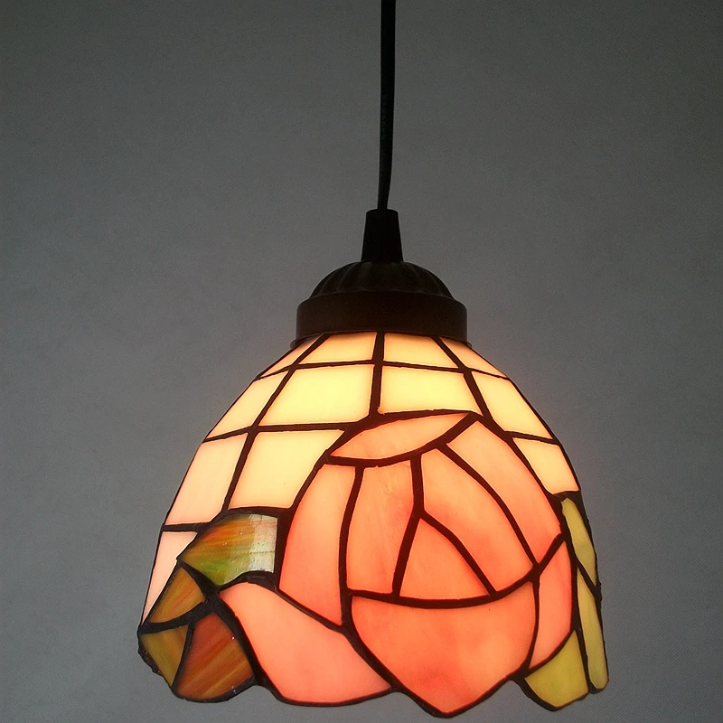 Spain Minimalist Retro Nostalgia Tiffany Chandelier Too Small Props Bar Restaurant Decorated Windows Water Tank Corridor