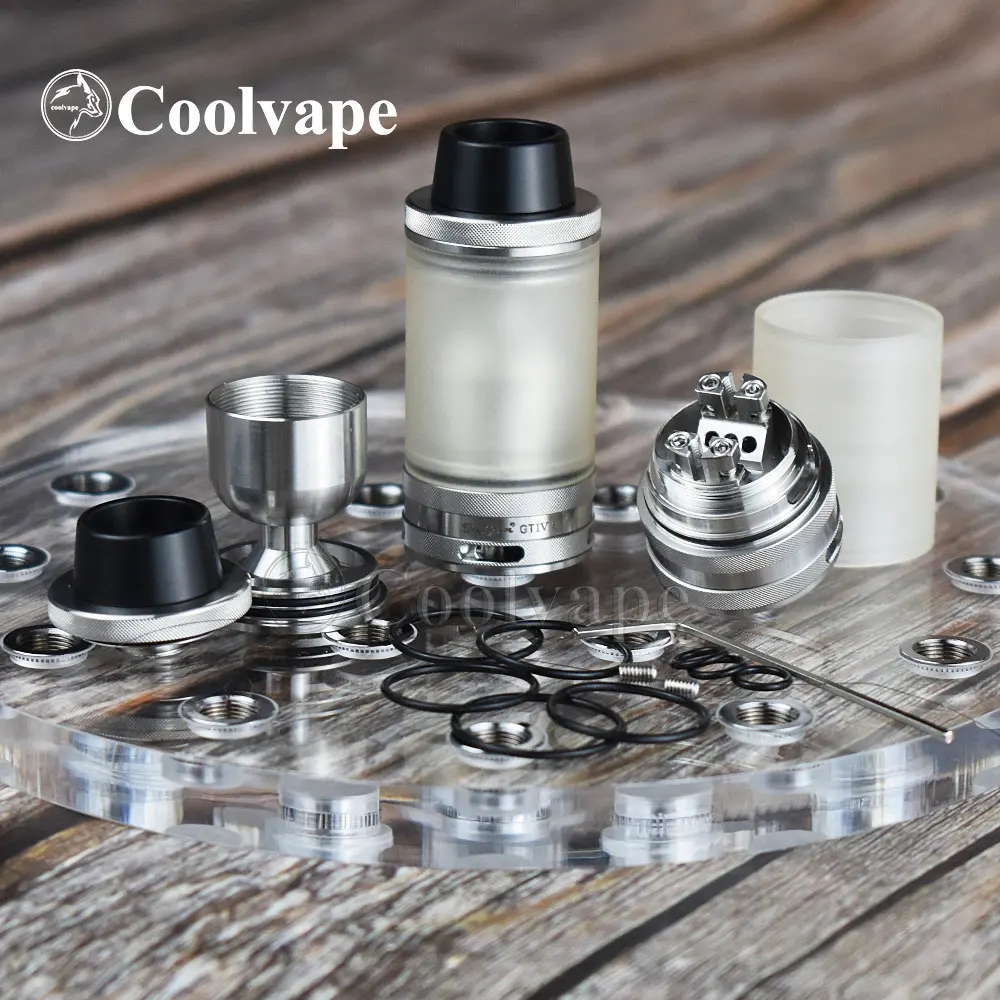 Coolvape taifun GTIV S RTA Taifun GT4 S rta 3.5 مللي 23 مللي متر 316ss تدفق الهواء التحكم قابل للتعديل المرذاذ taifun gt mtl dl خزان