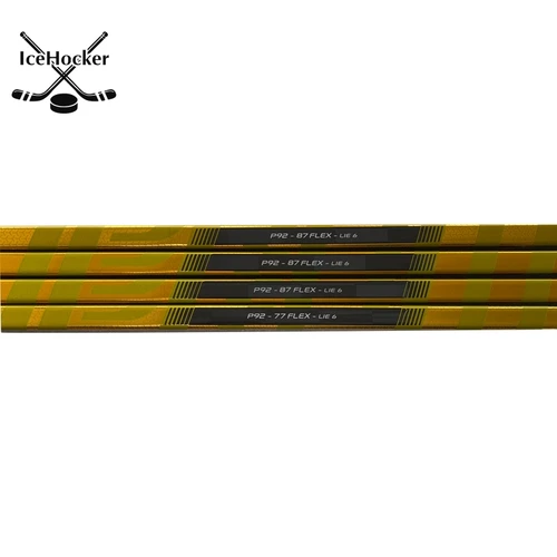 아이스하키 스틱 S 시리즈 U 소닉 초음파 울트라 P92 P28 그립 포함, 초경량 블랭크 탄소 섬유 아이스하키, 390g, 2 팩