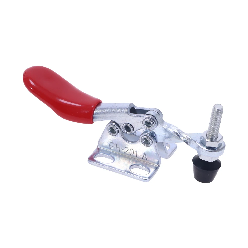 201A Quick Release Lever Clamps Welding Joinery Toggle Clamps Set  for Woodworking Heavy Duty Horizontal Carpentry Tools