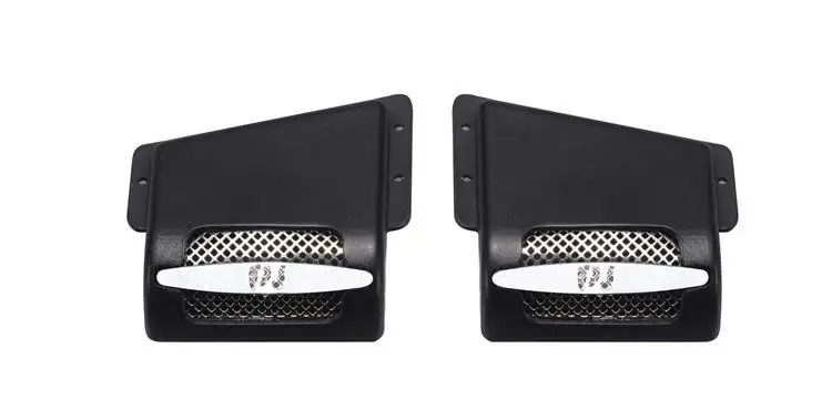 2 pces filtro de ar analógico entrada de ar do motor para 1/10 rc veículo rastreado traxxas Trx-4 defender rc4wd d90 d110 trx4 82056-4