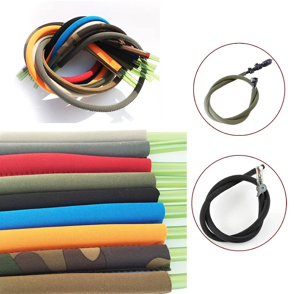 

1pc Tube Cover Neoprene Hydration Tube Cover Water Bladder Tube Cover Multi-Color Hose Tube Sleeve For 9.5*7mm Tube