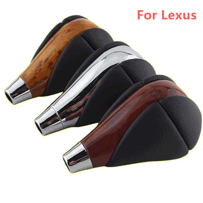 Car Gear Shift Knob for Lexus IS250 RX350 RX450h IS350 ES300 ES350 GS300 GS350 LS460 LS430 LS600h Plating Walnut Accessory