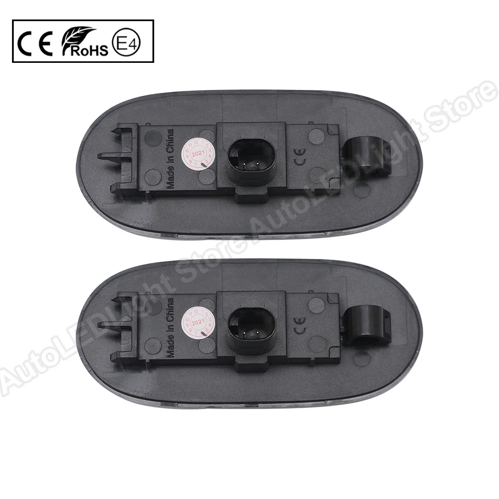 2Pcs For Mercedes Benz Sprinter W906 907 910 Volkswagen Crafter LED Side Marker Light Turn Signal Repeater Lamp Panel Lamp