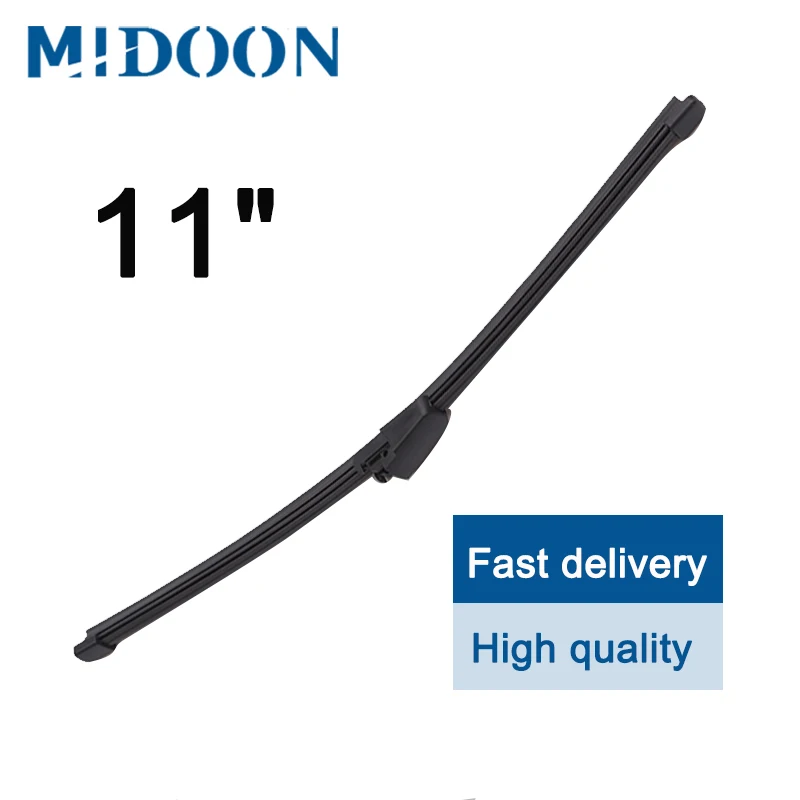 

MIDOON Wiper 11" Rear Wiper Blade For Seat Leon MK2 2009 2010 2011 2012 Windshield Windscreen Rear Window
