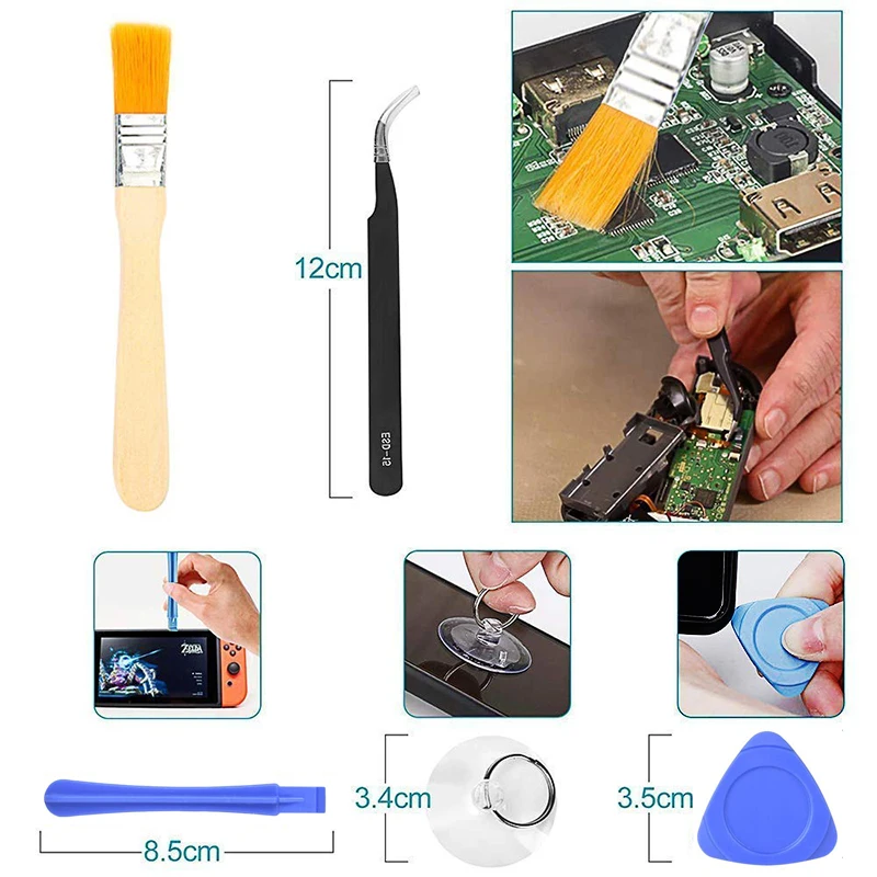 موصل هيكلي شحن ميناء USB نوع C موصل مقبس استبدال ل نينتندو سويتش NS وحدة التحكم ، المفكات أداة عدة