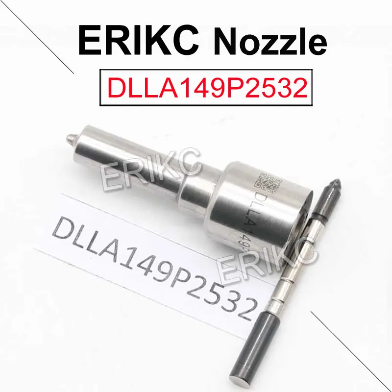 DLLA149P2532 Common Rail Injector Nozzle Tip DLLA 149 P 2532 Black Needle Sprayer 0 433 172 532 For Bosch 0445110772 0445110773