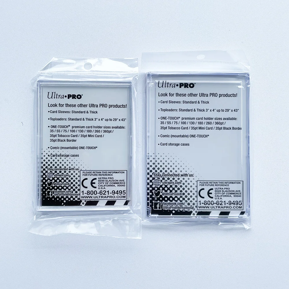 Original Ultra Pro MINI SHELL SNAP RECESSED MINI CARD BRICKS LONG-TERM UV PROTECTION ULTRA CLEAR Holder MTG Cards Protector