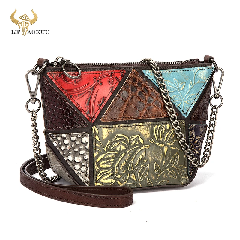 

Hot Sale Genuine Leather Luxury Patchwork Ladies Flower Small Purse Handbag Over The Shoulder bag Women Design Tote bag 2106