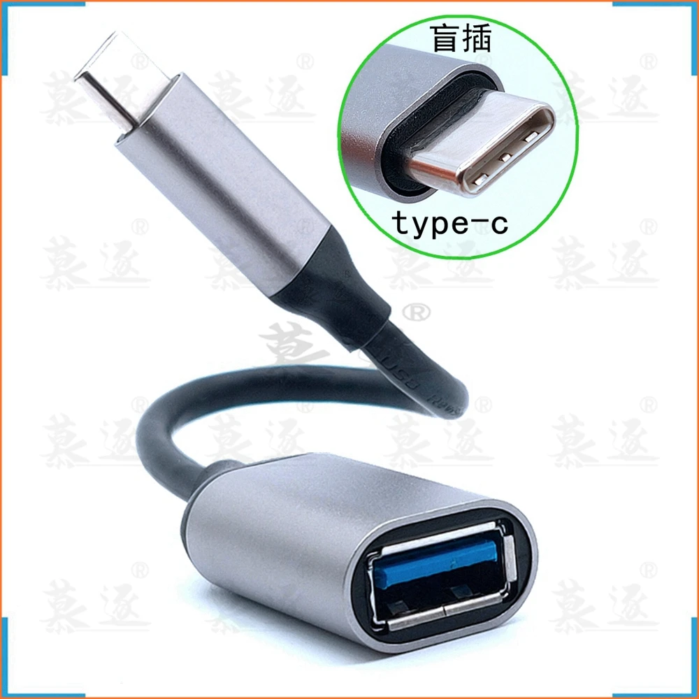 Mi 9 안드로이드 MacBook 마우스 게임 패드 태블릿 PC 유형 C OTG USB3.0 케이블 용 Type-C OTG 어댑터 케이블