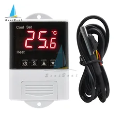 AC110-220V Temprature Controler Switch Heat Display elettronico Microcomputer regolatore di temperatura per incubatore sensore DS18B20