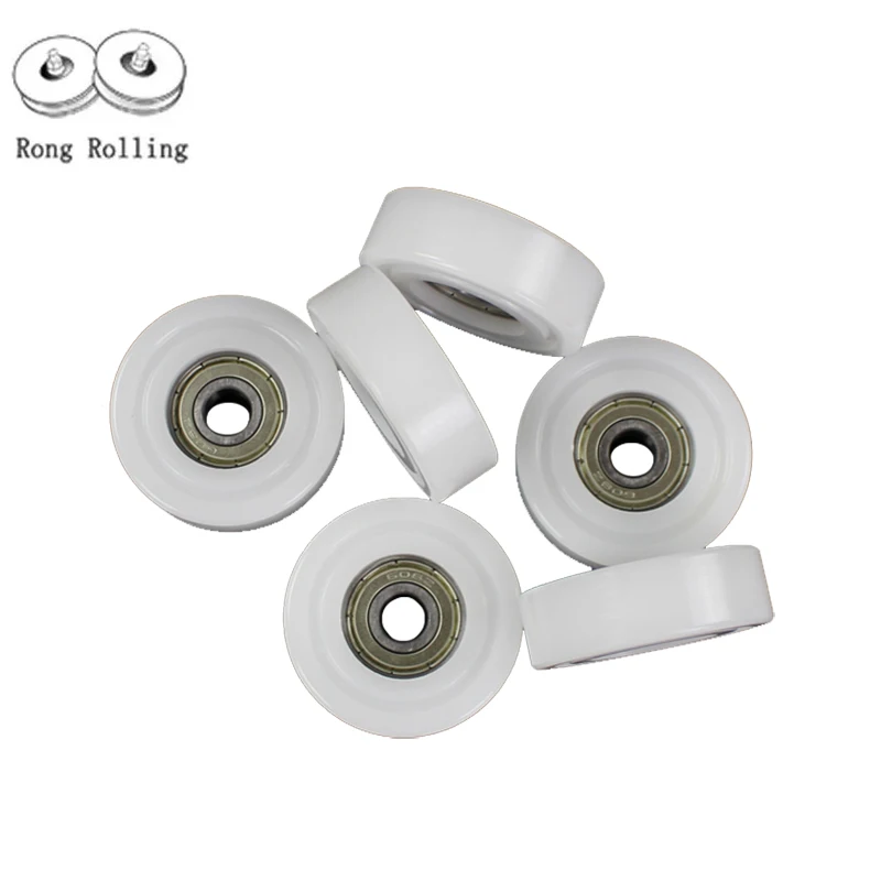 8*40*13 1.5 inch sliding 608RS plastic coated bearing bore 8mm,roller/pulley diameter 40mm,thickness 13mm.