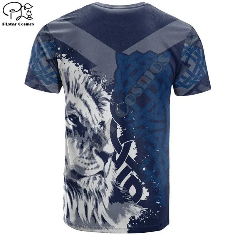 PLstar Cosmos Fashion Scotland Symbol 3D Print Summer Men/Women T-Shirts Flag Short-Sleeve Tee Hip Hop Casual Streetwear S8 view 6