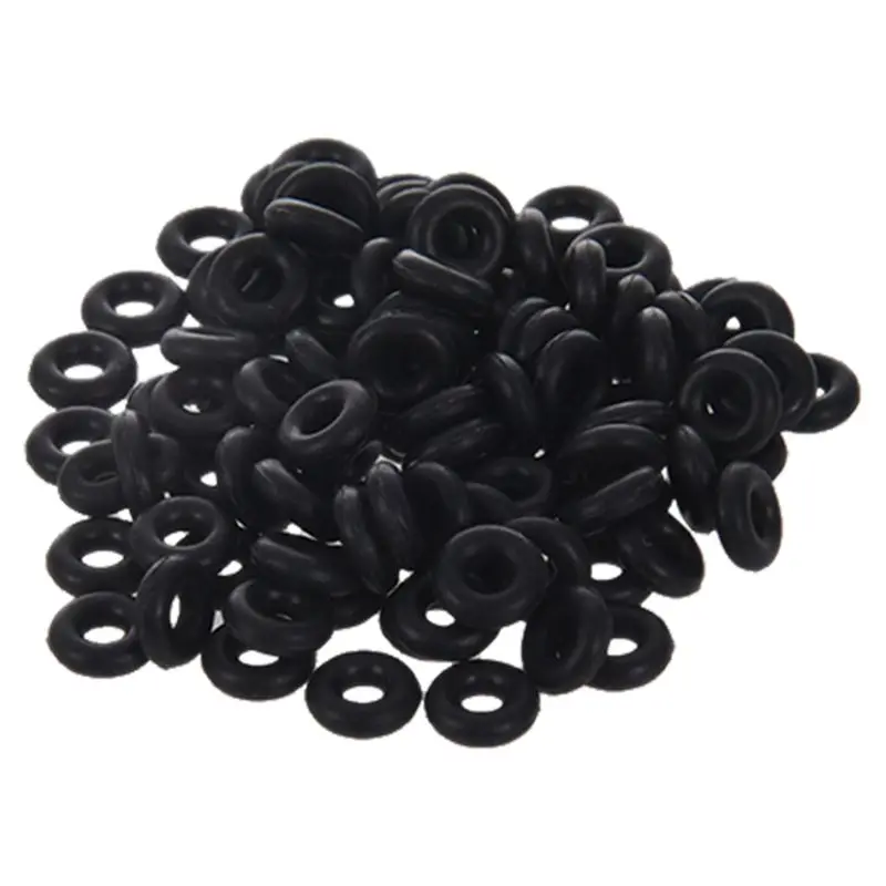 100 pcs O-ring in nitrile rubber 6 x 2 mm