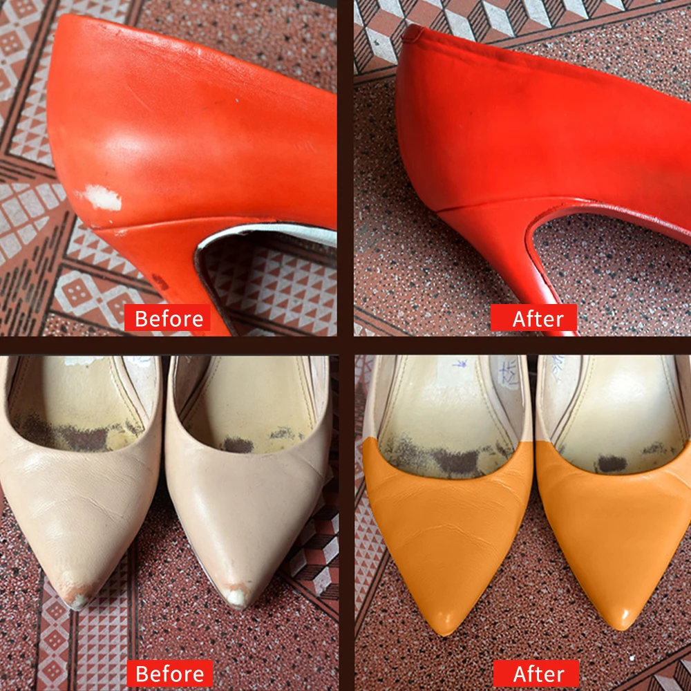 Leather Coloring Paste for Leather Bag Sofa Shoe Clothing Refurbished Change Color 30ml Khaki Shoe Cream Leather Coloring Paint