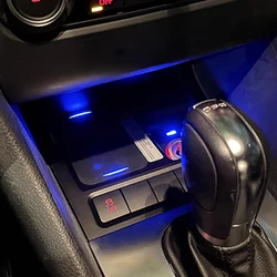 15W car wireless charger fast phone charger charging case phone holder  for VW Golf 6 MK6 Scirocco Sagitar 2008-2013