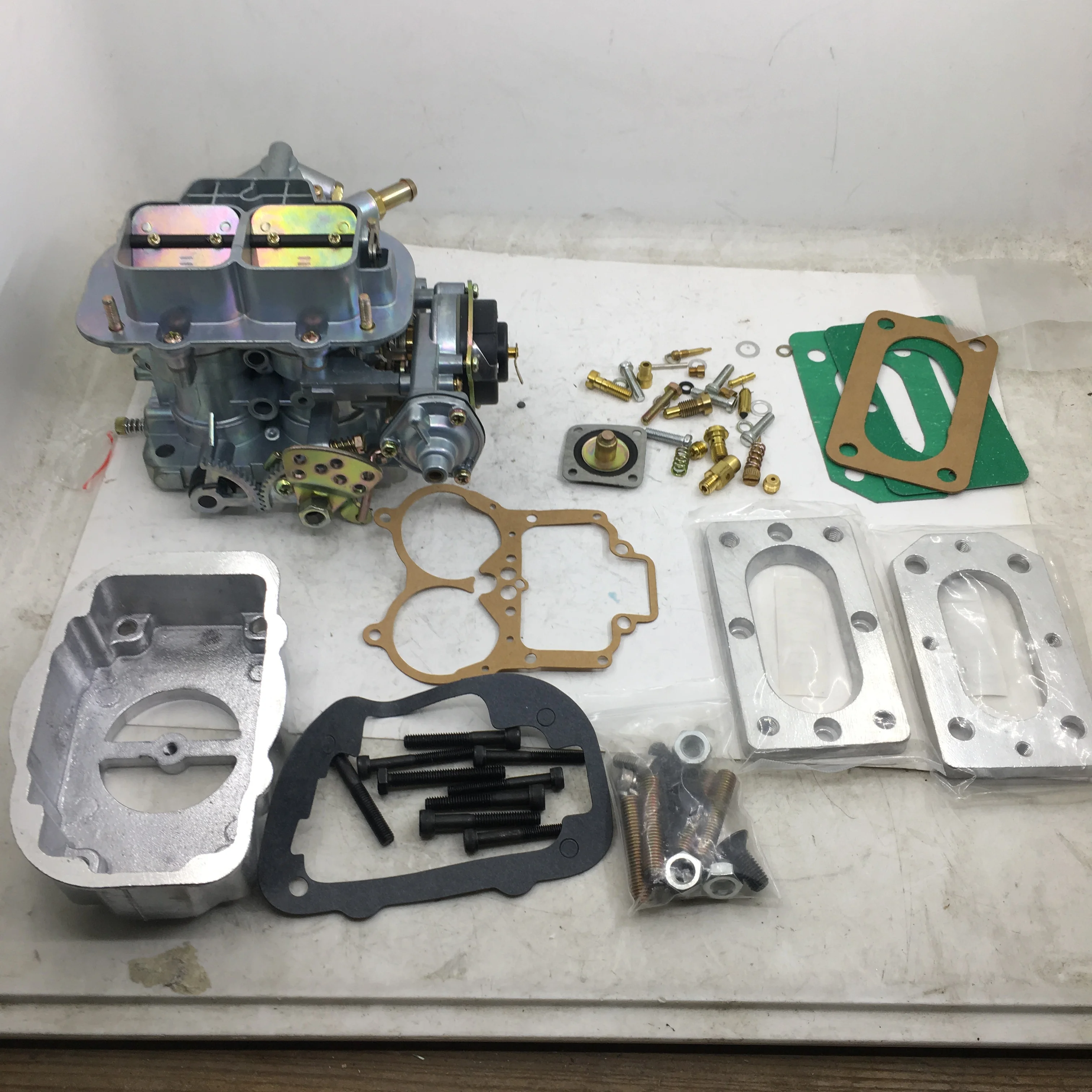 SherryBerg  weber model 38/38 DGES dgas FAJS Carburetor carb+adpater+air fitler adapter for Suzuki Datsun Toyota Luv Mazda Isuzu