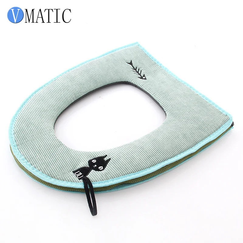 

Washable Bathroom Toilet Seat Filling Soft Warmer Mat Cover Pad Cushion