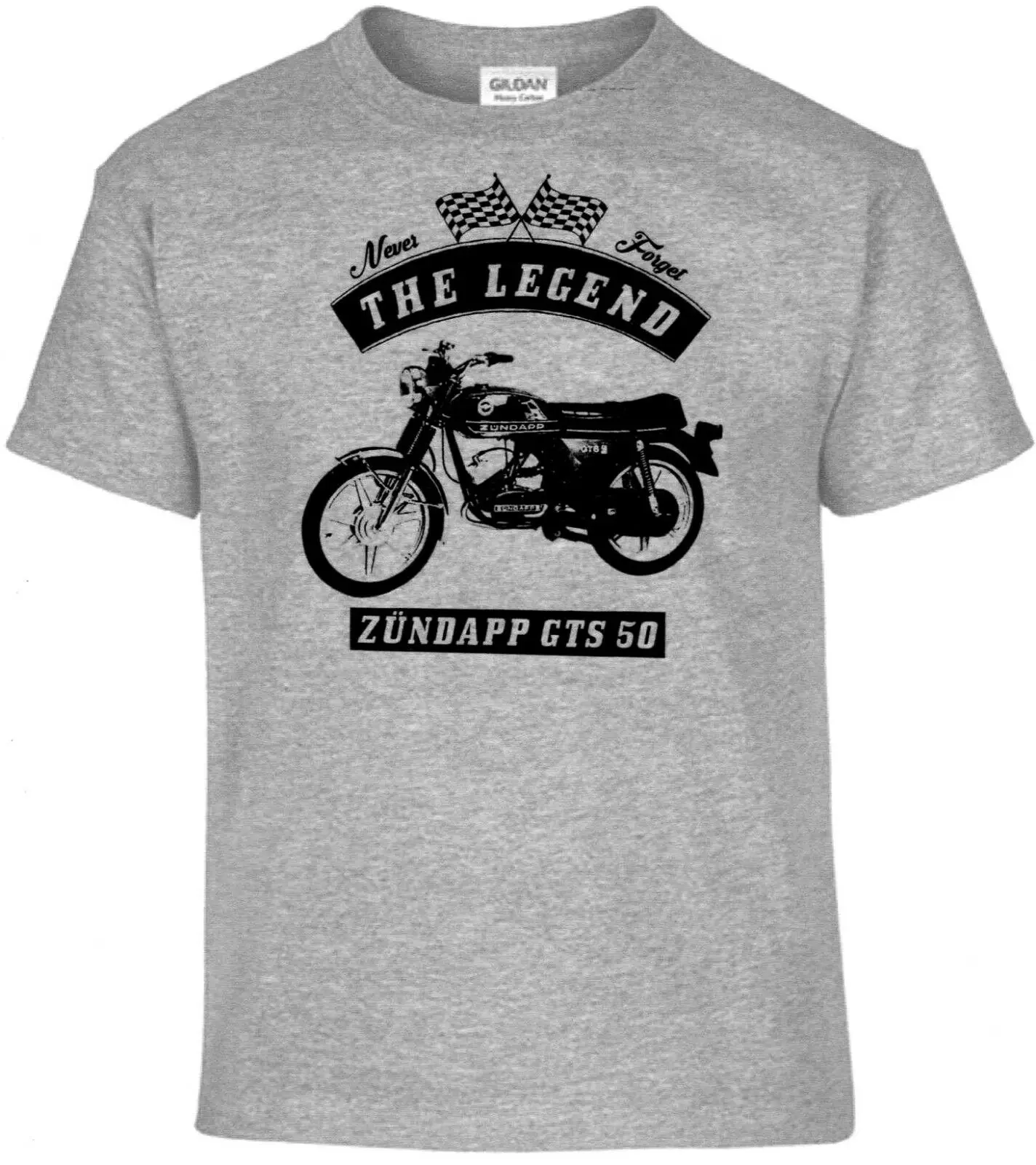 T-Shirt Zündapp Zundapp Gts 50 Motorrad Bike Motorcycle 2019 Fashion Unisex Tee