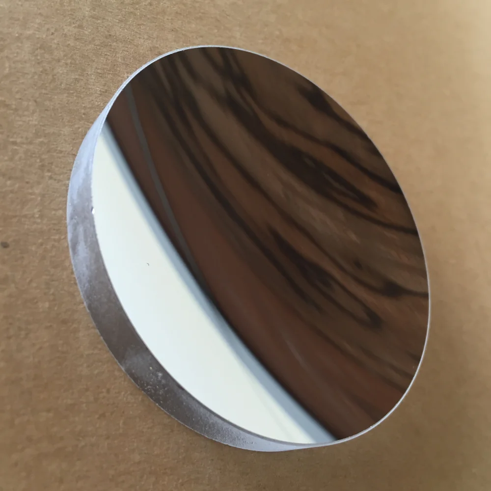 Flat Reflector Mirror 30mm Diameter Round Optical Glass Student Experimental Sheet Aluminized Mirror Lenes  Customized