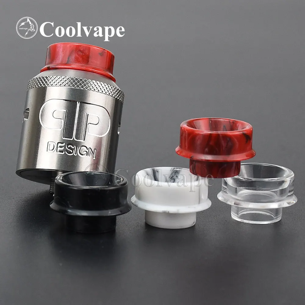 Dica de gotejamento para QP Designs Fatality, M25, RTA, KONG, 28mm, Rda, Coilless, AN, RDA, Kali v2, Rda, Apocalipse, GEN 2, RDA, Goon, 810 Estilo