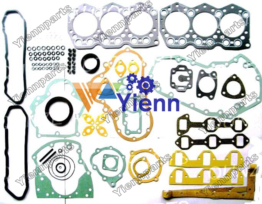 For Mitsubishi S6F Piston Piston Ring Cylinder Liner Full Gasket Set For Mitsubishi Forklifts Excavator S6F Diesel Engine Parts