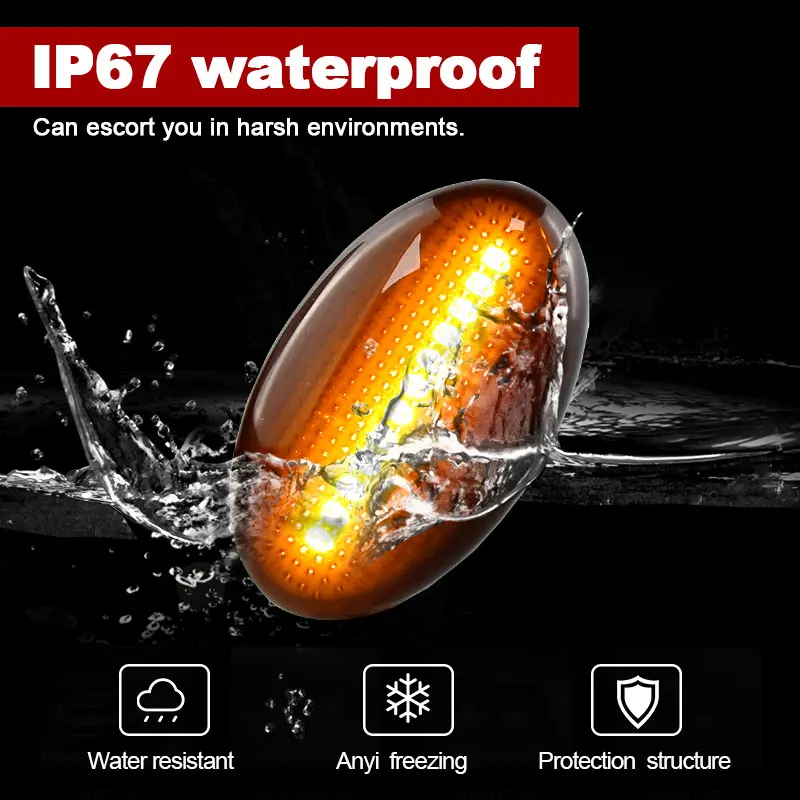 For Mercedes Benz Repeater Signal Lamps Smart W450 W452 98-07 A-Class W168 Vito W639 W447 Dynamic LED Car Side Marker Lights - Image 3