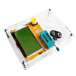 Transparent Acrylic Case Shell Box For LCR-T4 ESR Transistor Tester Capacitance Drop Shipping