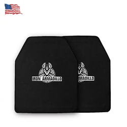 IRON ARMADILLO Personal Protection Armor Plate Insert NIJ 0101.06 IIIA UHMWPE 10x12