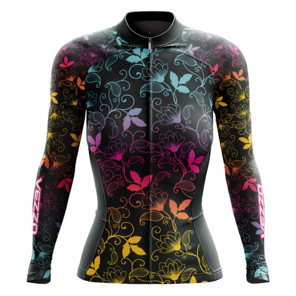 Cycling jersey winter women long sleeves warm bike clothing ropa ciclsomo team mtb bicycle fleece apparel outdoor uniform