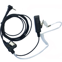 Air Tube Earpiece for Motorola T6200 TKLR T3 T6 T7 Radio, Earphone, 1Pin, 2.5mm, PTT Mic, Earpiece