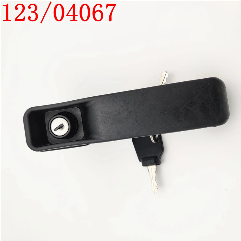 123/04067 Door handle with 2 keys for JCB Backhoe Loader JCB 3CX 4CX 123-04067