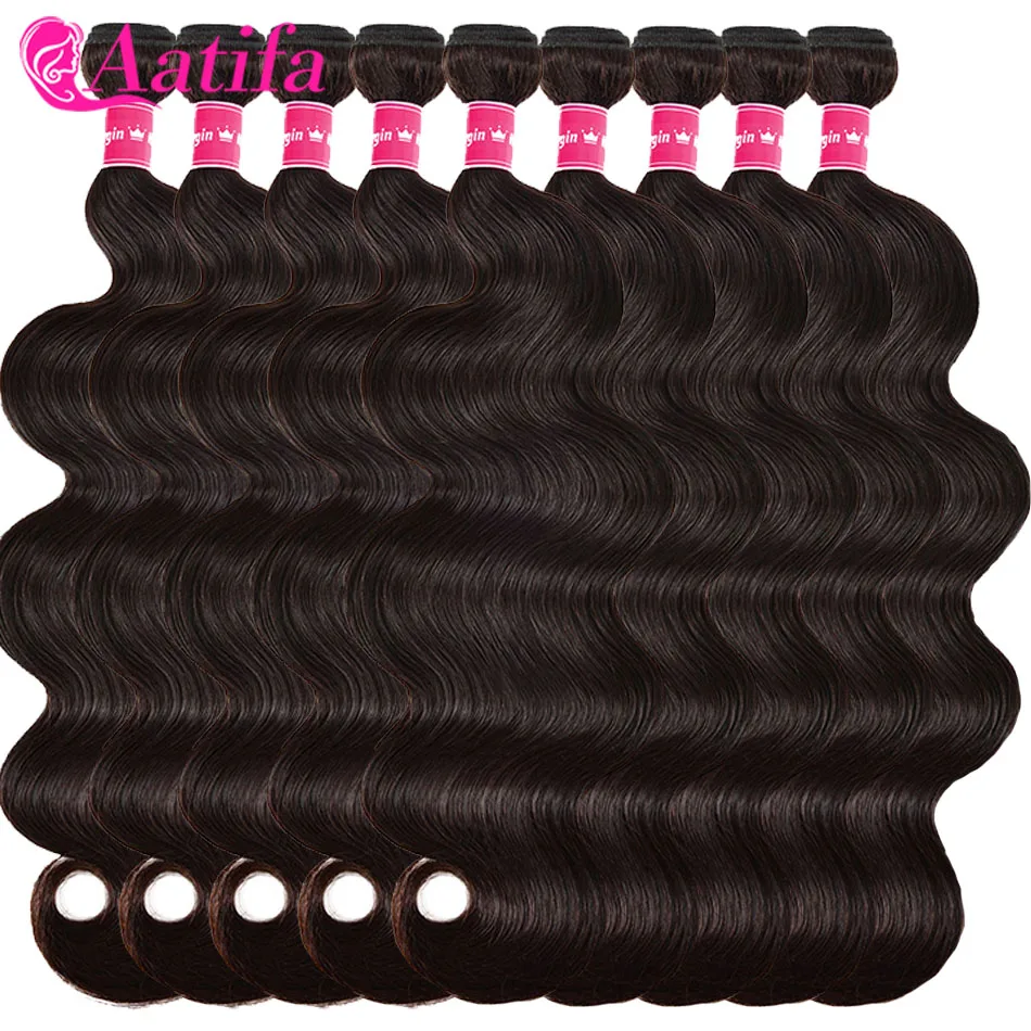 Body Wave Bundles 100% Human Hair Extensions 2 3 4 5 10 Bundles/Pack Wholesale Price Brazilian Body Wave Hair Bundles Deal