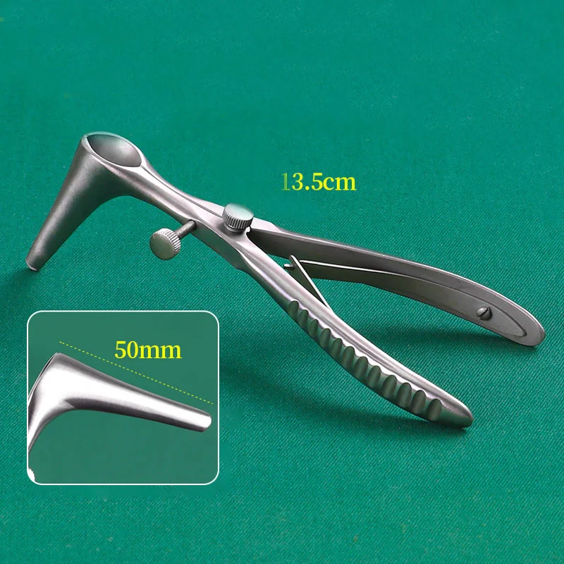 Stainless Steel Race Mirror Dilator Nose Speculum Nasal Cavity Open Nasal Cavity Enlargement Nasal Surgical