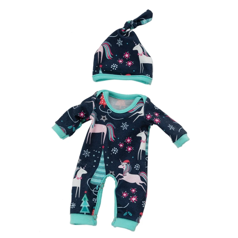 Nieuwe Jumpsuit Pop Outfit Voor 10-12Inch Babypop 25-30Cm Reborn Baby Doll Kleding