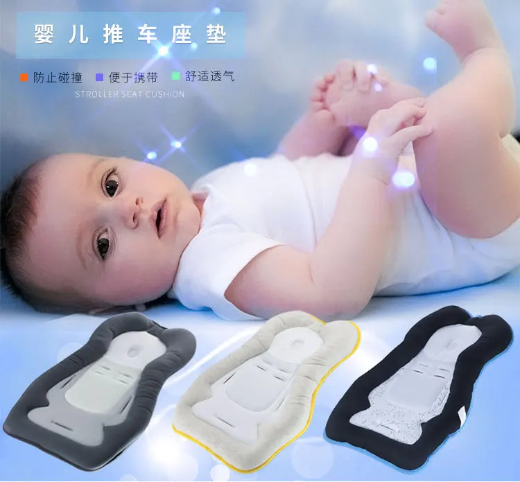 Baby Pillow Shaping Pillow Orthopedic Sleeping Pad Stroller Accessories Pillow U-shaped Stuffed Cotton Pillow Comfortable Pillow