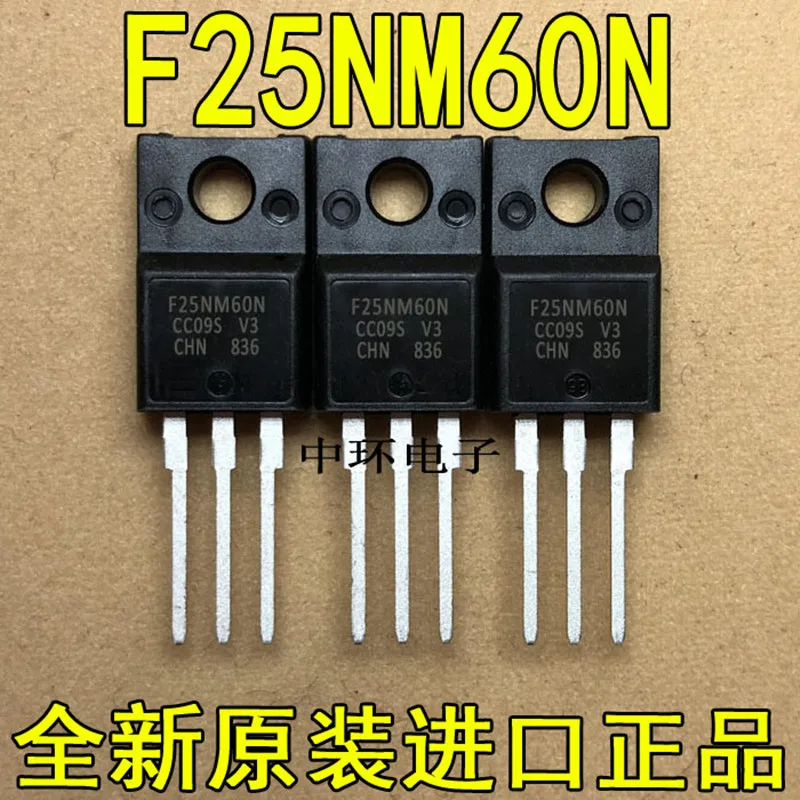 

10 шт. F25NM60N TO220F P25NM60 25N60 TO-220F MOS