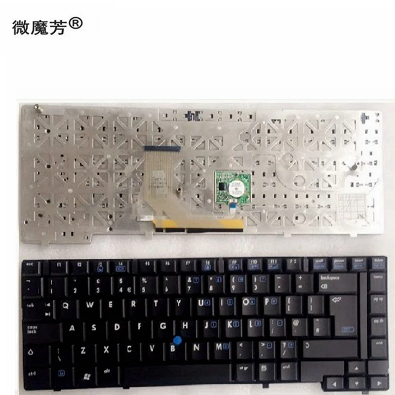 

New British Keyboard for for HP COMPAQ NC6400 6400 UK Laptop Keyboard Black QWERTY