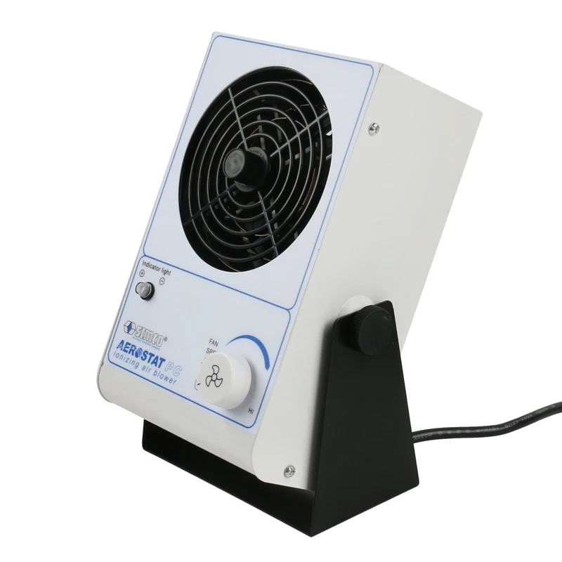 SL001 Desktop Deionizing Fan ESD Anti-Static Eliminate Equipment Ionizing Air Blower Fan For Precision Electronic Components