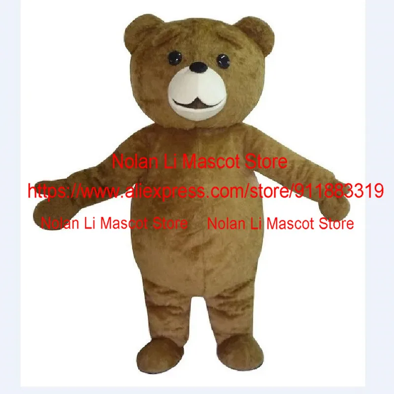 Hochwertiges Teddybär-Maskottchen-Kostüm, Cartoon-Anime-Cosplay-Kleid, Weihnachten, Halloween, Geburtstag, Party, Erwachsene, Größe 1069