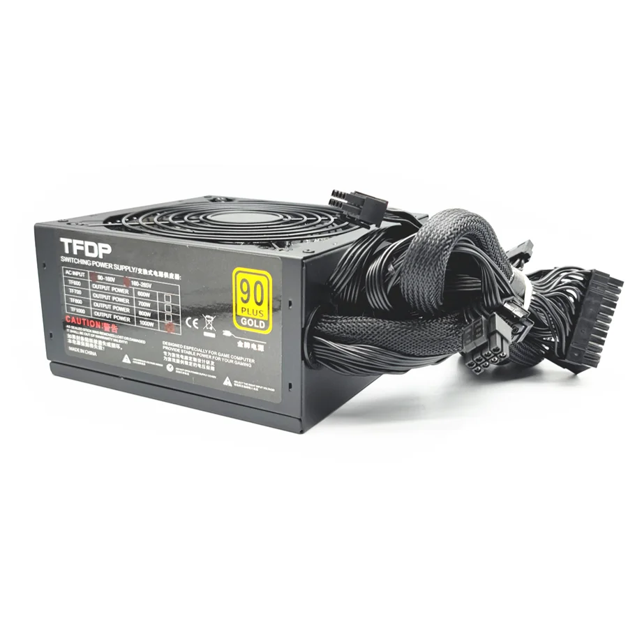 fonte de alimentacao para jogos de mesa ventilador led computador pc pfc ativo 12v atx 8pin 2x6pin sata 1000w 120 milimetros 01